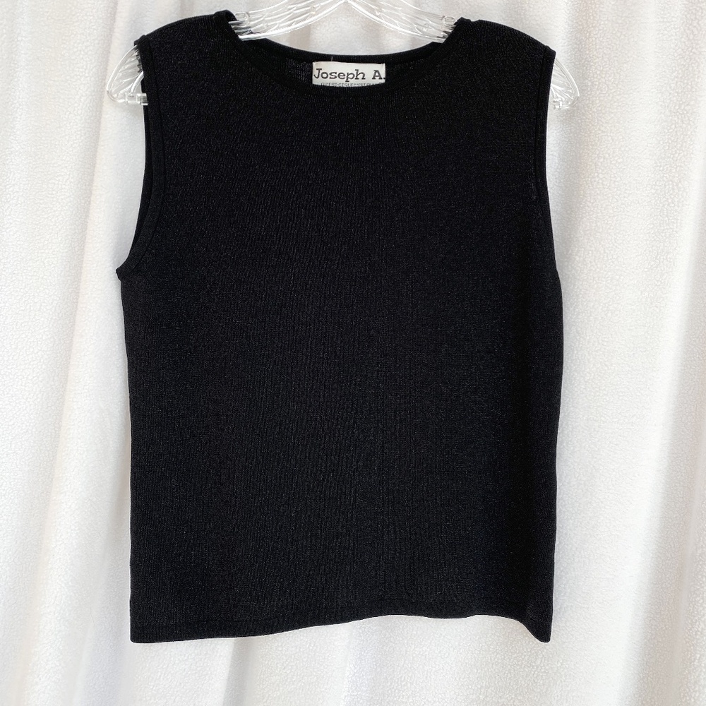 Joseph A Black Metallic Shell, Size XL